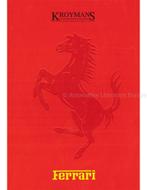 2000 FERRARI PR0GRAMMA BROCHURE KROYMANS, Nieuw, Ferrari, Author