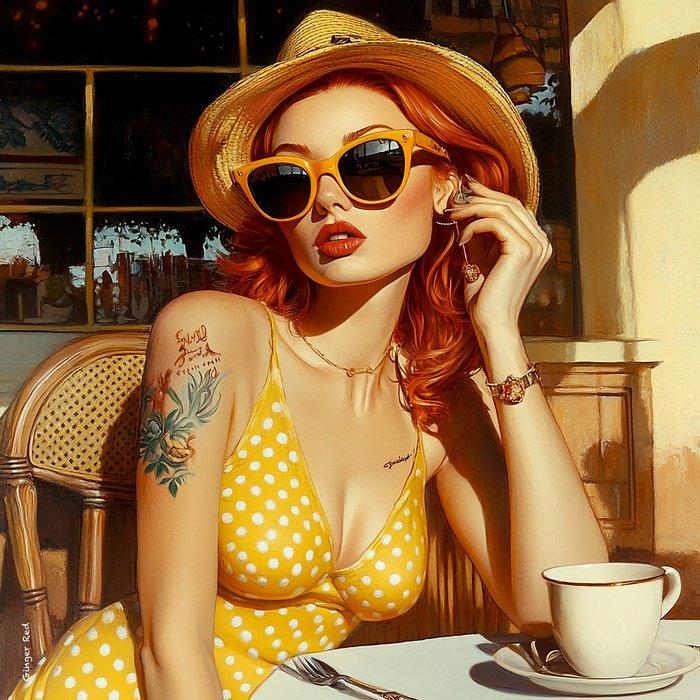 Ginger Red (1965) - Betty, Antiek en Kunst, Kunst | Designobjecten