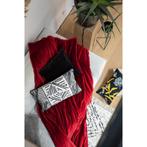 Plain throw Fara Ruby 135 x 200, Huis en Inrichting, Woonaccessoires | Plaids en Woondekens, Verzenden, Nieuw
