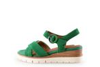 Tamaris Sandalen in maat 36 Groen | 10% extra korting, Tamaris, Verzenden, Sandalen of Muiltjes, Zo goed als nieuw
