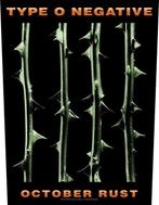 Type O Negative - October Rust - Backpatch off. merchandise, Ophalen of Verzenden, Nieuw, Kleding
