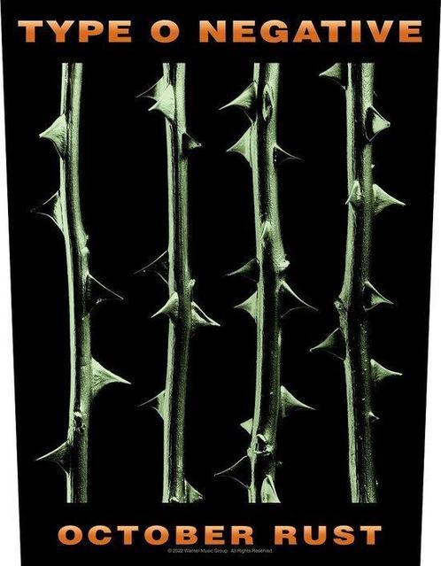 Type O Negative - October Rust - Backpatch off. merchandise, Verzamelen, Muziek, Artiesten en Beroemdheden, Kleding, Nieuw, Ophalen of Verzenden