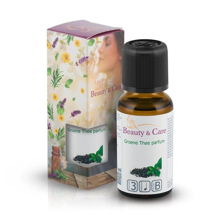 Beauty & Care Groene Thee parfum 20 ml.  new, Sport en Fitness, Gezondheidsproducten en Wellness, Aroma, Nieuw, Ophalen of Verzenden