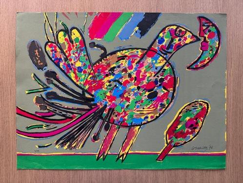 Corneille (1922-2010) - Oiseau, 1996, Antiek en Kunst, Antiek | Overige Antiek