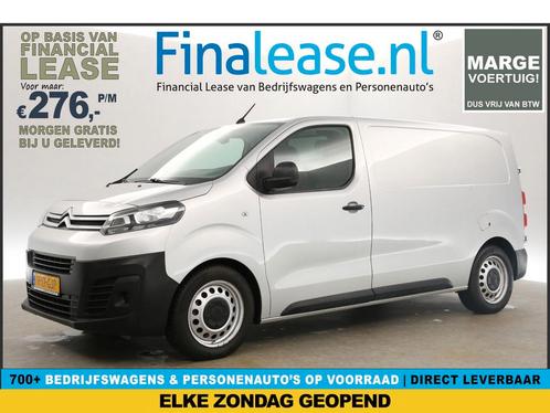 Citroën Jumpy 1.6 BlueHDI L2H1 Marge Airco Cruise PDC €276pm, Auto's, Bestelauto's, Lease, Handgeschakeld, Diesel, Citroën, Zilver of Grijs