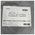 Bieden: Riva Rivamare 44 bimini suncover extension canvas -, Ophalen of Verzenden, Nieuw, Zeilboot of Motorboot