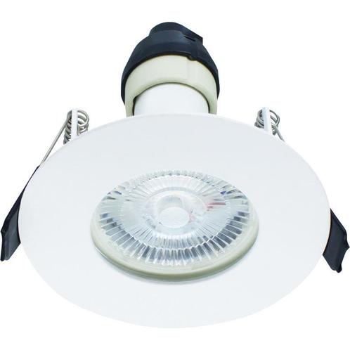 Dimbare IP65 LED inbouwspot - Baris- Mat wit - Brandwerend, Huis en Inrichting, Lampen | Spots, Verzenden