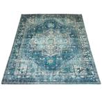 Vloerkleed Nora Petrol 160 x 230 cm - Meerdere afmetingen, Huis en Inrichting, Stoffering | Tapijten en Kleden, Ophalen of Verzenden