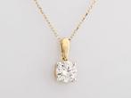 Halsketting - 14 karaat Geel goud - 1.00ct. tw. Diamant, Nieuw