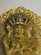 Mahakala 25.5 cm / 2.7 kg - Verguld Brons - Tibet - 20e eeuw, Antiek en Kunst