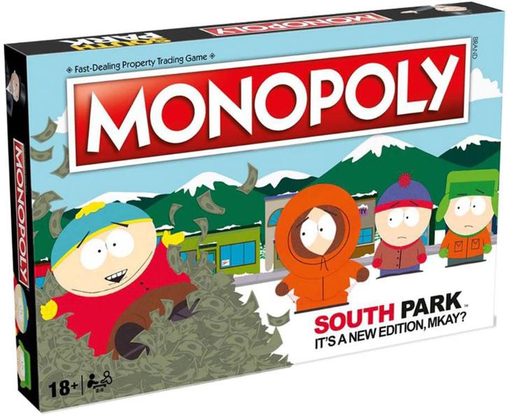 Monopoly - South Park (EN) | Winning Moves -, Hobby en Vrije tijd, Gezelschapsspellen | Bordspellen, Nieuw, Verzenden