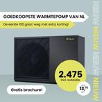 Goedkoopste Warmtepomp van Nederland!, Doe-het-zelf en Verbouw, Verwarming en Radiatoren, Nieuw, Overige typen, Hoog rendement (Hr)