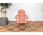 Loungestoel Adirondack vurenhout - Terracotta, Ophalen of Verzenden, Nieuw