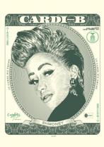 Posters - Poster Cardi-B - Dollar Bill, Verzenden, Zo goed als nieuw
