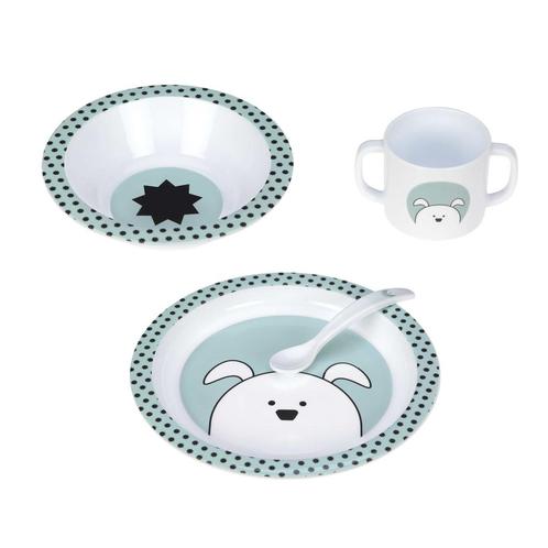 Lässig kinderserviesje 4-delig Little Chums Dog, Kinderen en Baby's, Babyvoeding en Toebehoren, Verzenden