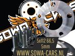 Spacers 5mm AUDI A4 A5 A6 A7 A8 Q5 5x112 Spoorverbreders, Ophalen of Verzenden