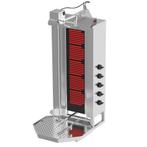 GGM Gastro | Elektrische Gyros-/ Döner grill - 5 branders -, Verzenden