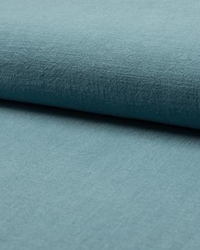 Linnen stone-washed mint, Hobby en Vrije tijd, Stoffen en Lappen, Groen, Nieuw