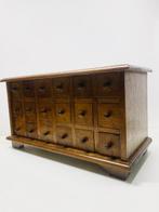 Kist - Hout - 18 laden apothekerskast