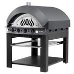 GGM Gastro | Pizzaoven op gas - Antraciet - 9x 25cm - |, Verzenden