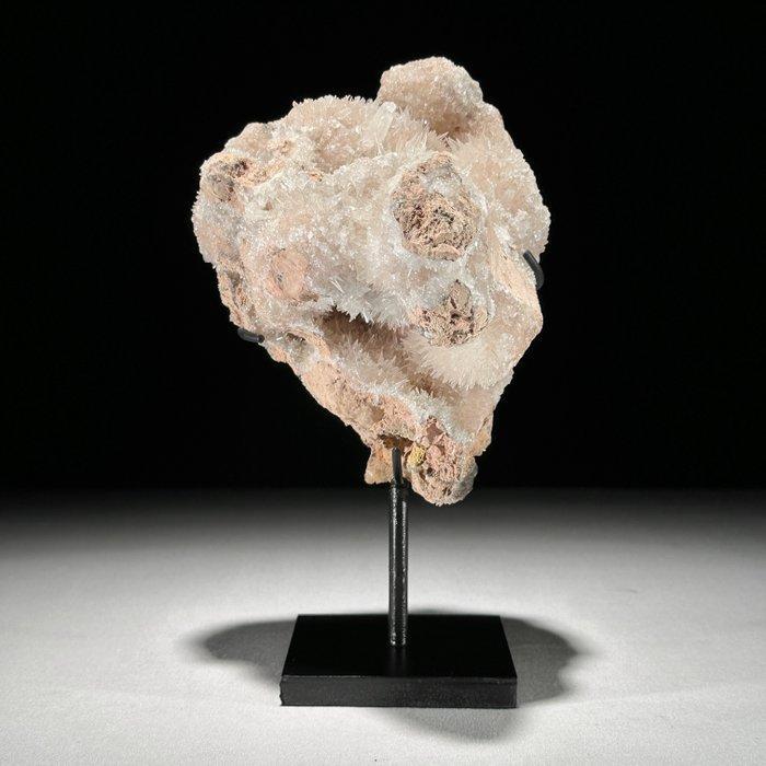 Geen minimumprijs - Prachtig paar roze blush en rood jaspis., Antiek en Kunst, Kunst | Designobjecten