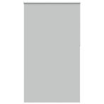 vidaXL Rolgordijn verduisterend 140x230 cm stofbreedte 136,6, Verzenden, Nieuw, Grijs
