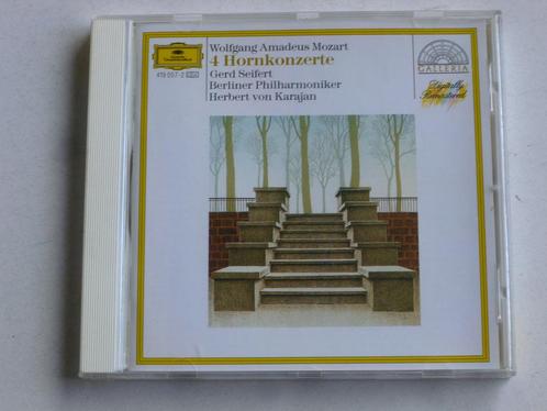 Mozart - 4 Hornkonzerte / Gerd Seifert, Herbert von Karajan, Cd's en Dvd's, Cd's | Klassiek, Verzenden
