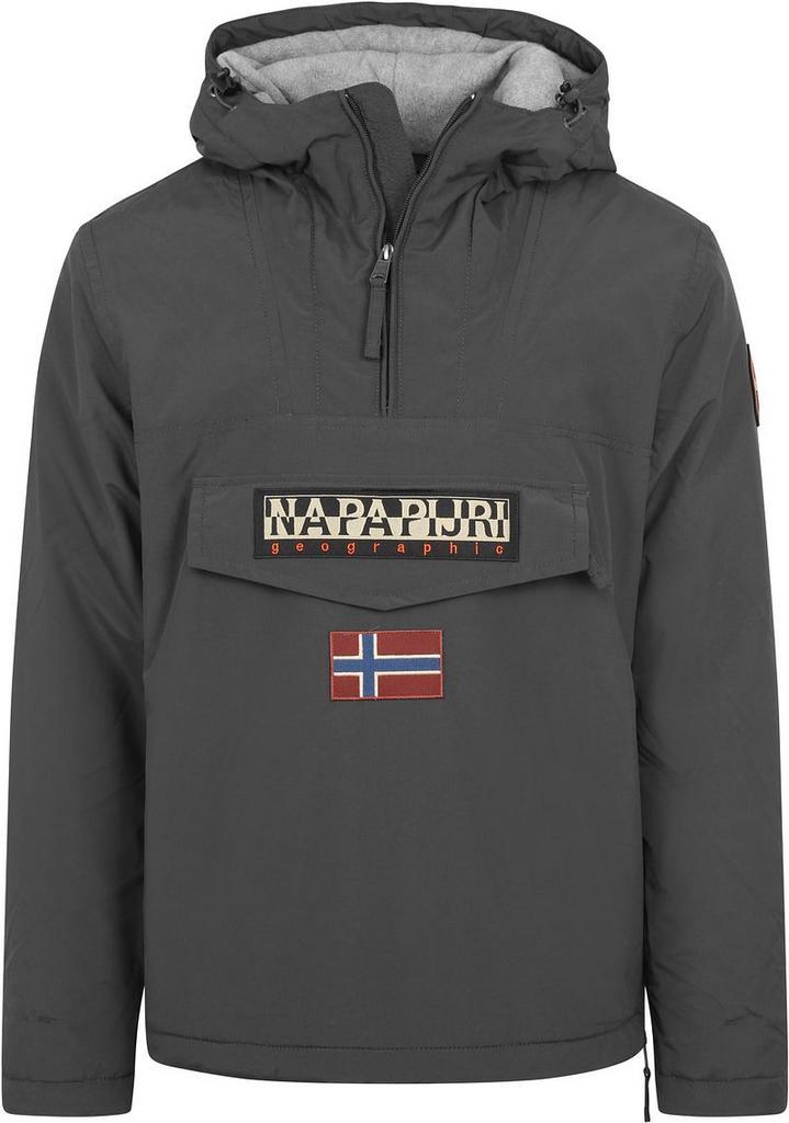 Napapijri Rainforest Jas Grijs maat L Heren, Kleding | Heren, Jassen | Winter, Grijs, Nieuw, Maat 52/54 (L), Verzenden