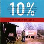 cd - Various - 10 proc.  File Under Burroughs, Zo goed als nieuw, Verzenden