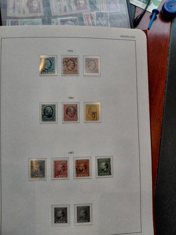 Nederland 1852/1957 - Vrijwel complete Collectie in Luxe beschikbaar voor biedingen