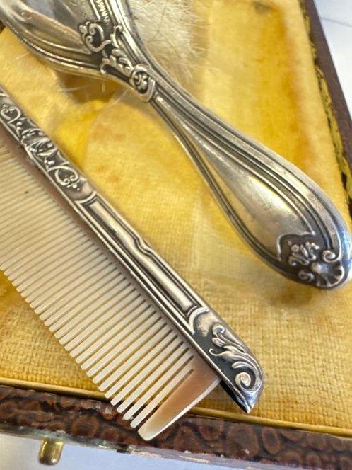 Toiletset (2) - .800 zilver, Antiek en Kunst, Antiek | Goud en Zilver
