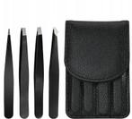 Set met pincetten - 4 delig - Met opberghoesje, Ophalen of Verzenden, Nieuw