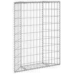 vidaXL Gabion plantenbak trapezium 80x20x100 cm, Verzenden, Nieuw, Metaal, 60 tot 100 cm