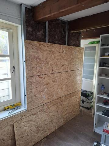 OSB-3 9mm 244x61cm RK al vanaf €4,99 per m² INCL BTW beschikbaar voor biedingen