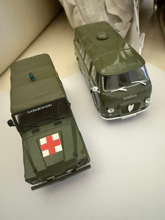 Grani & Partners 1:43 - Modelauto (2) - Fiat 238 / Automezzo, Kinderen en Baby's, Speelgoed | Overig