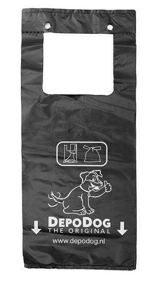 Zwarte hondenpoepzakjes hemdtas, Dieren en Toebehoren, Honden-accessoires, Verzenden
