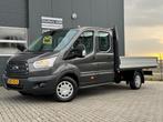 Ford Transit 350 2.0 TDCI 131pk L5 RWD Pick-up Dubbel Cabine, Auto's, Nieuw, Ford, Zilver of Grijs, Lease