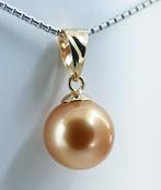 Zonder Minimumprijs - Hanger 18 karaat Geel goud Parel - 24K, Sieraden, Tassen en Uiterlijk, Antieke sieraden