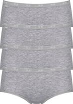 sloggi - Maat 46 Basic+ Dames Midi slip - 4-pack -, Verzenden