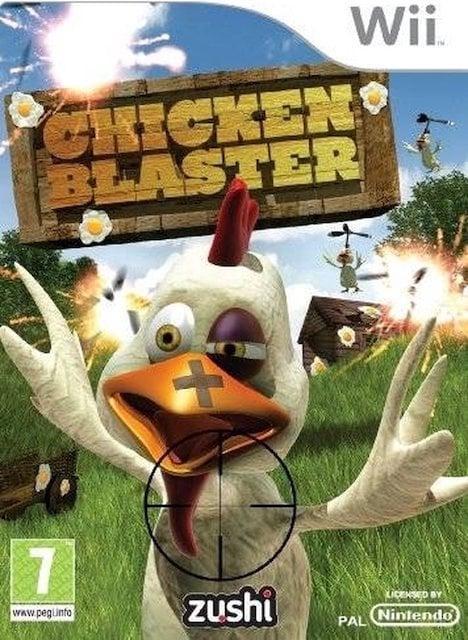 Chicken Blaster (Wii Games), Spelcomputers en Games, Games | Nintendo Wii, Zo goed als nieuw, Ophalen of Verzenden