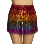 Minirokje Sequins Regenboog, Ophalen of Verzenden, Nieuw