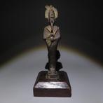 Oud-Egyptisch Brons Osiris God. Late Periode, 664 - 332, Verzamelen