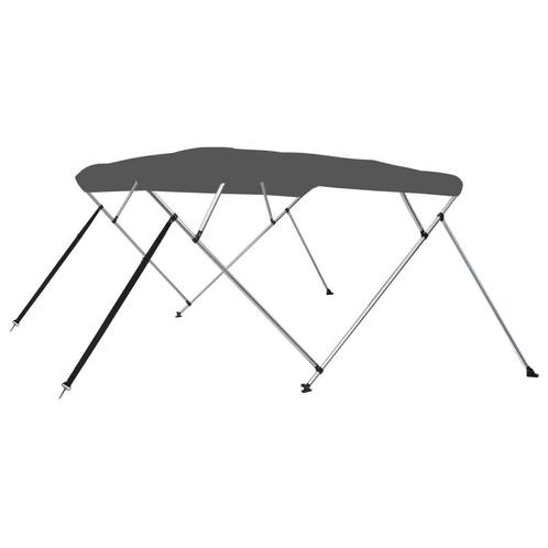 Biminitop 4-boogs antraciet - Retourdeal - 40% korting!, Watersport en Boten, Accessoires en Onderhoud, Nieuw, Overige typen, Ophalen of Verzenden