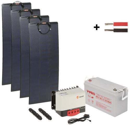 WL4 SOLAR-KIT-1000B100-20F complete zonne-energie kit met, Doe-het-zelf en Verbouw, Zonnepanelen en Toebehoren, Nieuw, Ophalen of Verzenden