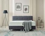 Boxspring Vida 160x200 antraciet, Huis en Inrichting, Verzenden, Nieuw, Overige kleuren, Modern