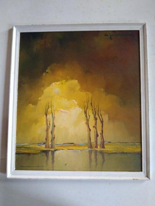 Leo Jordaens (1944 -2000) - landschap, Antiek en Kunst, Kunst | Schilderijen | Klassiek