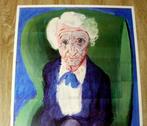 David Hockney, (after) - My mother Bridlington, Antiek en Kunst