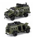 Unimog Dassalto Scala 1/24 Con Trazione e Luci Imponente, Nieuw