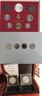 Wereld. Lotto di monete Vaticano, Francia , America e, Postzegels en Munten, Munten | Europa | Niet-Euromunten