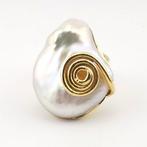 Parel - 925 zilver - Ring - perla edison